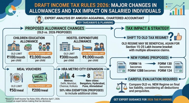 draft income tax rule 2026 ca ankush aggarwal & associates