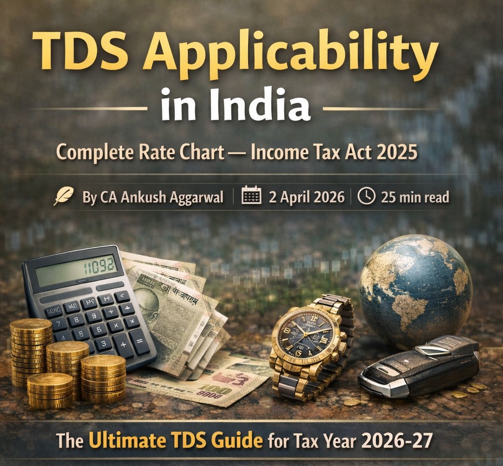 TDS Rate Chart 2026-27 | New Income Tax Act 2025 Guide